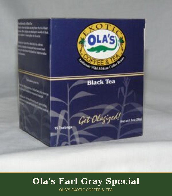 Ola's Earl Gray Special tea