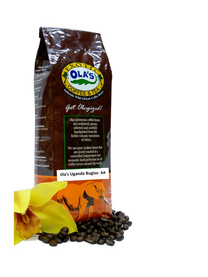 Ola's Organic Uganda Bugisu AA coffee bag